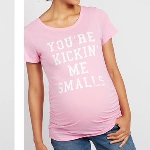 Motherhood Maternity Graphic T, sz XS